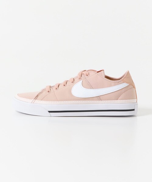 NIKE（ナイキ）の「NIKE コートレガシーキャンバス（その他・レディース・ホワイト/ピンクオックスフォ・23.5/24/24.5）」の7枚目の写真