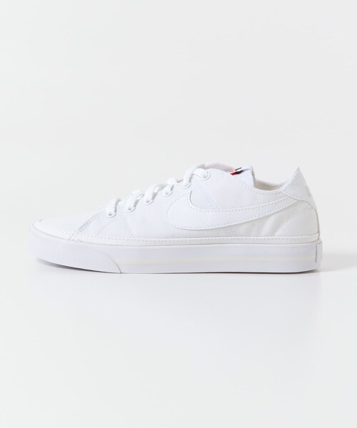 NIKE（ナイキ）の「NIKE コートレガシーキャンバス（その他・レディース・ホワイト/ピンクオックスフォ・23.5/24/24.5）」の8枚目の写真