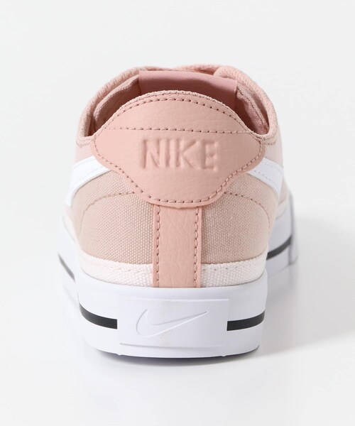 NIKE（ナイキ）の「NIKE コートレガシーキャンバス（その他・レディース・ホワイト/ピンクオックスフォ・23.5/24/24.5）」の14枚目の写真