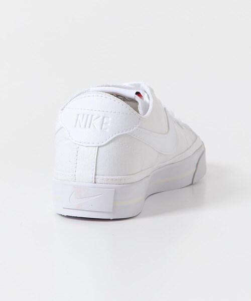 NIKE（ナイキ）の「NIKE コートレガシーキャンバス（その他・レディース・ホワイト/ピンクオックスフォ・23.5/24/24.5）」の10枚目の写真