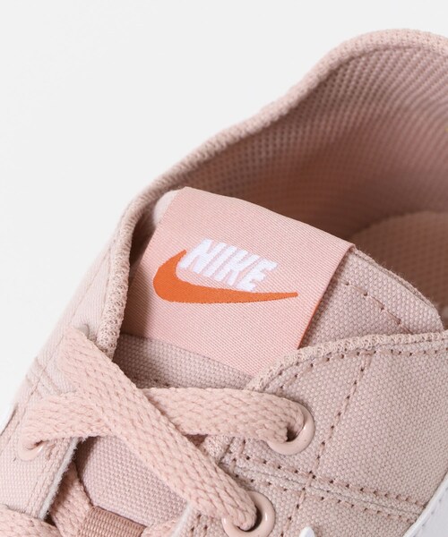 NIKE（ナイキ）の「NIKE コートレガシーキャンバス（その他・レディース・ホワイト/ピンクオックスフォ・23.5/24/24.5）」の13枚目の写真