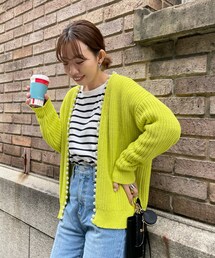 DouDou | 【一部WEB限定カラー】SSパールニットカーディガン(カーディガン/ボレロ)