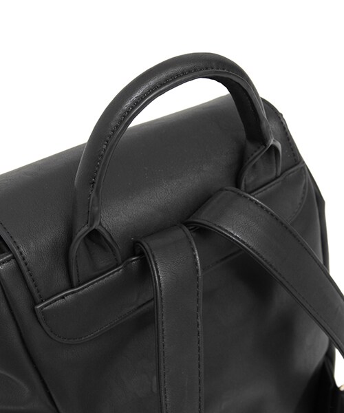 KBF（ケイビーエフ）の「金屬框造型背包（バッグ・レディース・藏青色/黑色・one）」の5枚目の写真