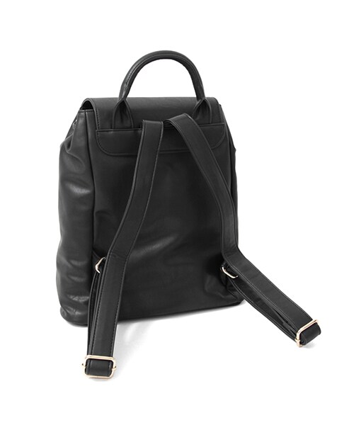 KBF（ケイビーエフ）の「金屬框造型背包（バッグ・レディース・藏青色/黑色・one）」の3枚目の写真