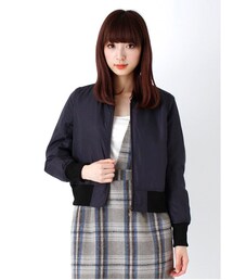 E hyphen world gallery | ショートブルゾン(ジャケット/アウター)