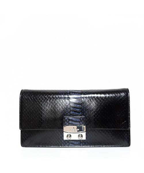 kate spade new york(ケイトスペード ニューヨーク)の「kate spade new york(ケイトスペード ニューヨーク) エンボスレザークラッチ(クラッチバッグ・レディース・ブラック・フリー)」の1枚目の写真