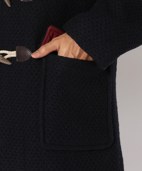 g-stage（ジーステージ）の「g-stage/ジーステージ/フーデッドニットダッフルコート（ジャケット/アウター・メンズ・NAVY・46/48/50）」の7枚目の写真