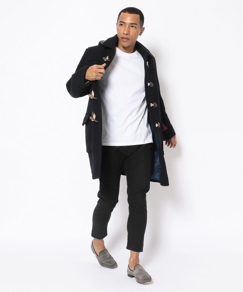 g-stage（ジーステージ）の「g-stage/ジーステージ/フーデッドニットダッフルコート（ジャケット/アウター・メンズ・NAVY・46/48/50）」の10枚目の写真