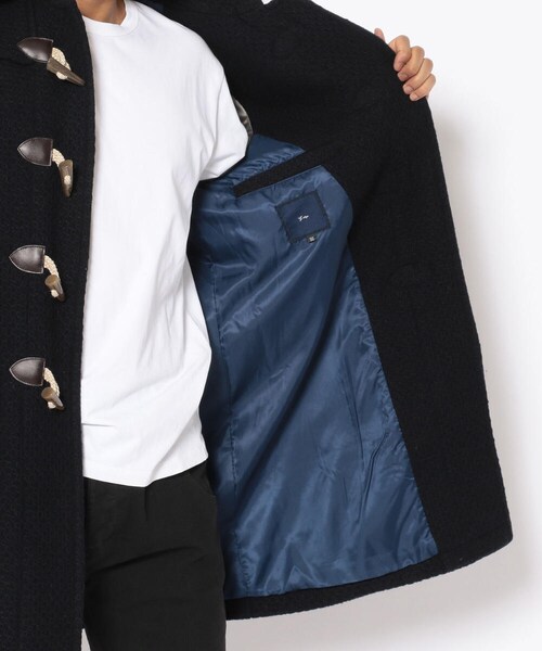 g-stage（ジーステージ）の「g-stage/ジーステージ/フーデッドニットダッフルコート（ジャケット/アウター・メンズ・NAVY・46/48/50）」の9枚目の写真