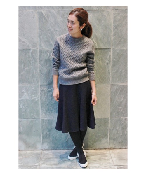 IENA（イエナ）の「IENA ボアポインテッドスリッポン（スニーカー・レディース・グレー/ブラウン C・36/37/38）」の19枚目の写真