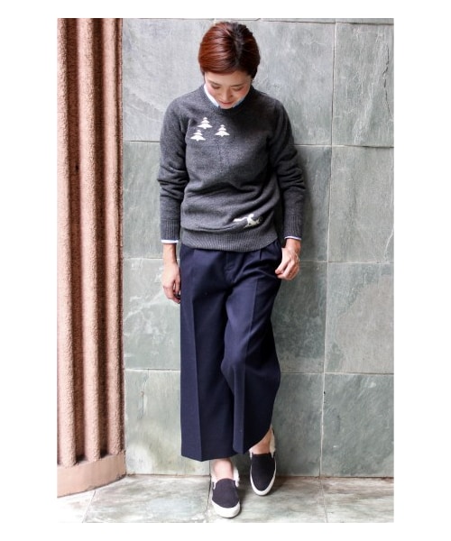 IENA（イエナ）の「IENA ボアポインテッドスリッポン（スニーカー・レディース・グレー/ブラウン C・36/37/38）」の21枚目の写真