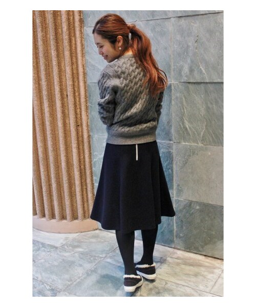 IENA（イエナ）の「IENA ボアポインテッドスリッポン（スニーカー・レディース・グレー/ブラウン C・36/37/38）」の20枚目の写真