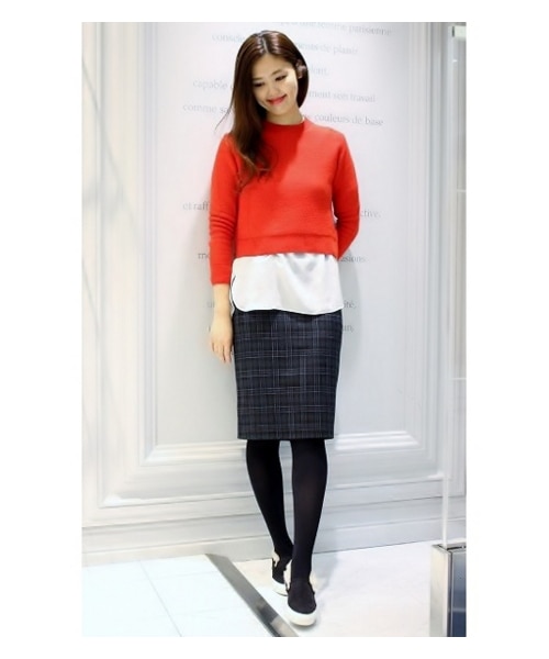 IENA（イエナ）の「IENA ボアポインテッドスリッポン（スニーカー・レディース・グレー/ブラウン C・36/37/38）」の17枚目の写真