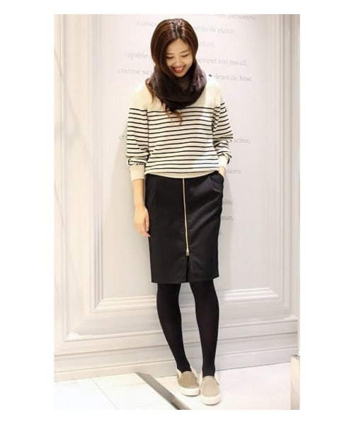 IENA（イエナ）の「IENA ボアポインテッドスリッポン（スニーカー・レディース・グレー/ブラウン C・36/37/38）」の16枚目の写真