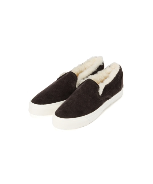 IENA（イエナ）の「IENA ボアポインテッドスリッポン（スニーカー・レディース・グレー/ブラウン C・36/37/38）」の3枚目の写真