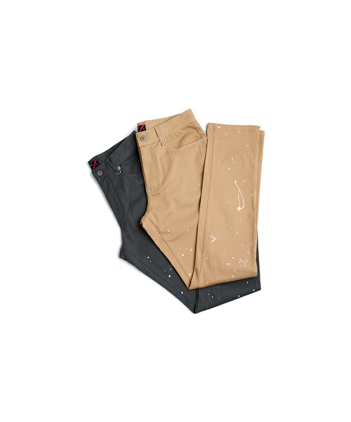 PHANTACi（ファンタシー）の「PHANTACi Splashed Paint Pants（パンツ・メンズ・卡其/灰・S/M/L/XL）」の4枚目の写真