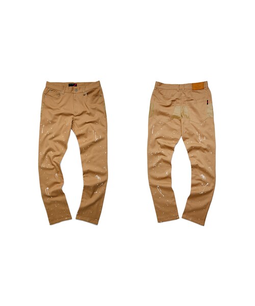 PHANTACi（ファンタシー）の「PHANTACi Splashed Paint Pants（パンツ・メンズ・卡其/灰・S/M/L/XL）」の2枚目の写真