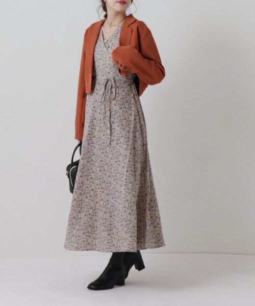 RAY CASSIN（レイカズン）の「ショートジャケット（ジャケット/アウター・レディース・オレンジ/キナリ/ピスタチオ/クロ系・FREE）」の20枚目の写真