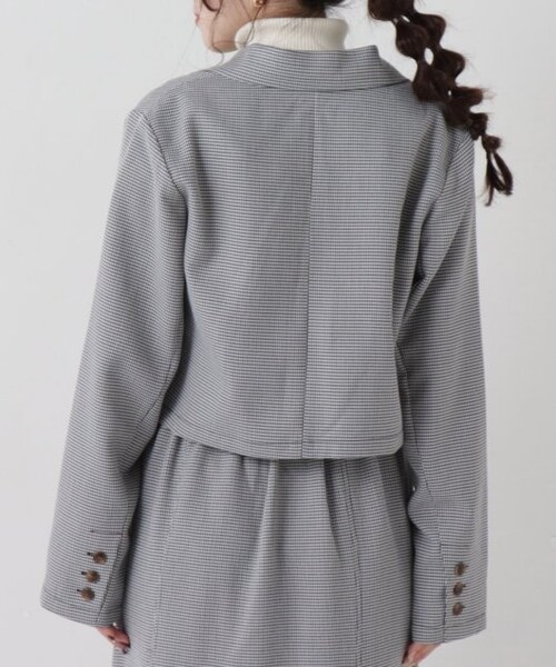 RAY CASSIN（レイカズン）の「ショートジャケット（ジャケット/アウター・レディース・オレンジ/キナリ/ピスタチオ/クロ系・FREE）」の9枚目の写真