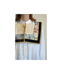 RehersalL | スクエアパッチカラー(付け襟)