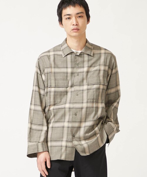 THEE(シー)の「アンビバレント(シャツ/ブラウス・メンズ・BGE/TAN・1/2)」の1枚目の写真