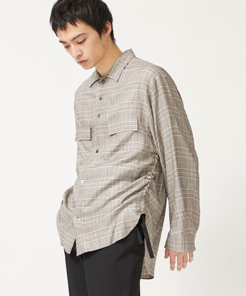 THEE(シー)の「アンビバレント(シャツ/ブラウス・メンズ・WHT・1/2)」の1枚目の写真