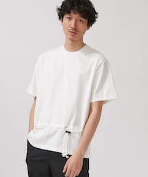 ETHOSENS | ストリングベルトティーシャツ(Tシャツ/カットソー)