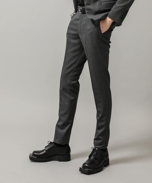 JOHN LAWRENCE SULLIVAN(ジョンローレンスサリバン)の「WOOL SKINNY TROUSERS(その他パンツ・メンズ・GRY/BLK/NVY・42/44/46)」の3枚目の写真