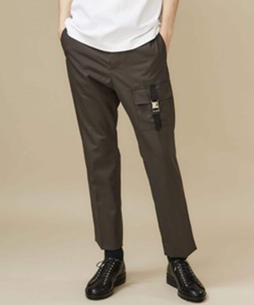 liberum（リベルム）の「BUCKLE POCKET PT（その他パンツ・メンズ・GRY/BLK・1/2）」の3枚目の写真