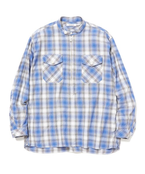 nonnative（ノンネイティブ）の「WORKER PULLOVER SHIRT RELAXED FIT（シャツ/ブラウス・メンズ・BLK/BLU・0/1/2）」の2枚目の写真