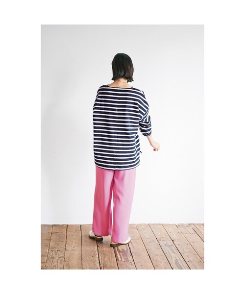 avecmoi（アヴェクモワ）の「アヴェクモワ カラーパンツ〈ピンク〉（レディースファッション > ボトムス > パンツ・レディース・ピンク・（わたり幅36/また下丈68cm）/（わたり幅37.5/また下丈68cm）/（わたり幅34.5/また下丈68cm）/（わたり幅33/また下丈68cm））」の11枚目の写真