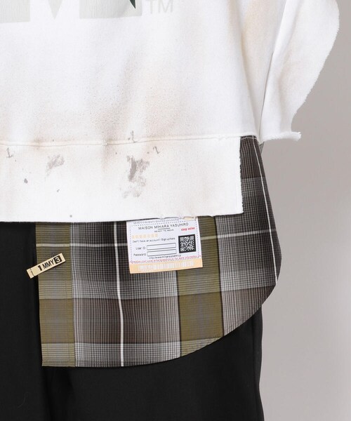 MIHARAYASUHIRO（ミハラヤスヒロ）の「Maison MIHARAYASUHIRO/メゾン ミハラヤスヒロ/SHIRT COMBINED PULLOVER（その他・メンズ・GREEN・46/48）」の8枚目の写真