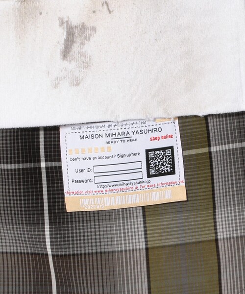 MIHARAYASUHIRO（ミハラヤスヒロ）の「Maison MIHARAYASUHIRO/メゾン ミハラヤスヒロ/SHIRT COMBINED PULLOVER（その他・メンズ・GREEN・46/48）」の9枚目の写真