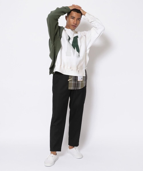 MIHARAYASUHIRO（ミハラヤスヒロ）の「Maison MIHARAYASUHIRO/メゾン ミハラヤスヒロ/SHIRT COMBINED PULLOVER（その他・メンズ・GREEN・46/48）」の10枚目の写真