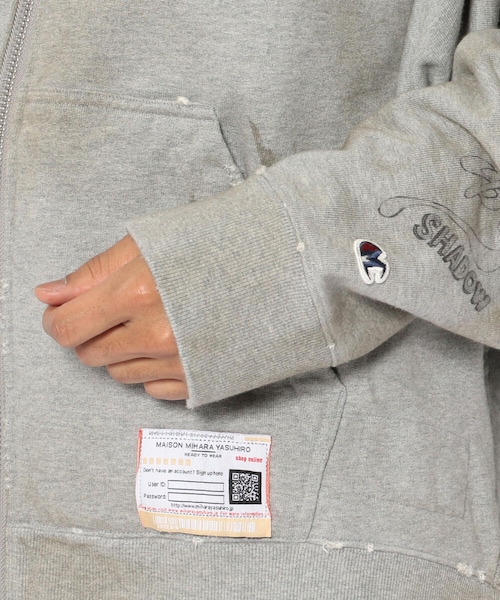 MIHARAYASUHIRO（ミハラヤスヒロ）の「Maison MIHARAYASUHIRO/メゾン ミハラヤスヒロ/WIDE BACK FULL ZIP PK（その他・メンズ・BLACK/GREY・46/48）」の8枚目の写真