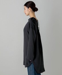 Curensology サテンチュニックブラウス Curensology（カレンソロジー）の「サテンチュニックブラウス