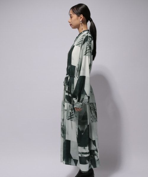 HARE フォトコラージュワンピース フリーサイズ HARE（ハレ）の「【WEB限定】コラージュフォトワンピース(HARE