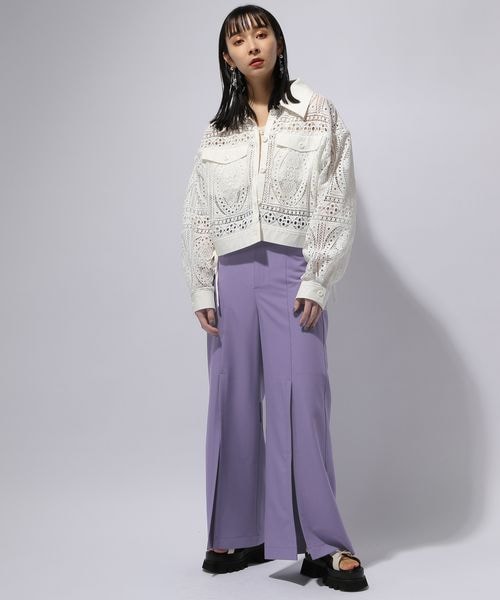 HARE（ハレ）の「レースショートブルゾン（）」 - WEAR