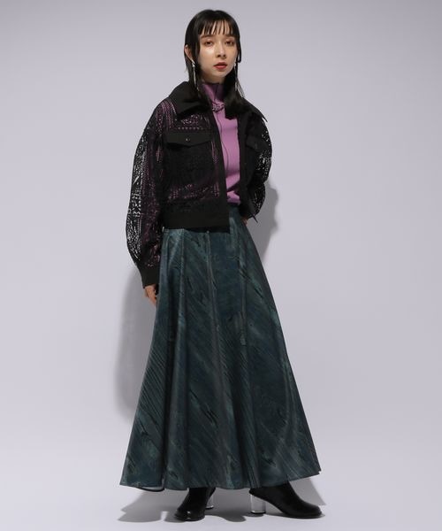 HARE（ハレ）の「レースショートブルゾン（）」 - WEAR