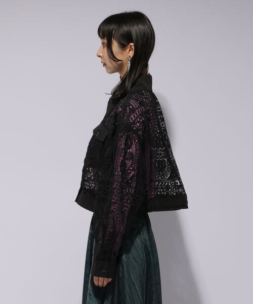 HARE（ハレ）の「レースショートブルゾン（）」 - WEAR