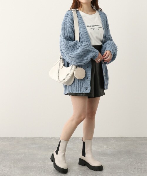 Heather(ヘザー)の「Ladyホソミエショートパンツ(パンツ・レディース・ブラックレザー 09/ブラウンスエード 58・S/M)」の10枚目の写真