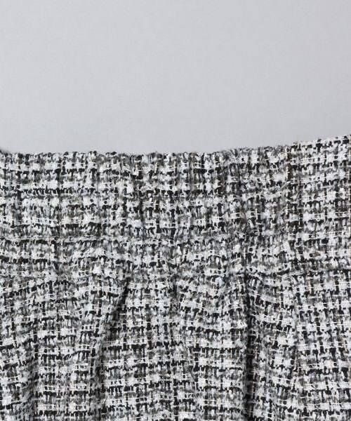 JEANASIS（ジーナシス）の「ツイードハイウエストラップミニスカート（スカート・レディース・ブラック系(09)/ピンク系(26)・FREE）」の10枚目の写真