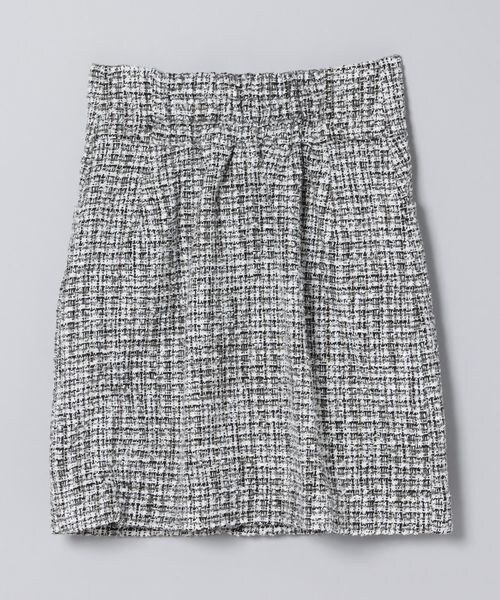 JEANASIS（ジーナシス）の「ツイードハイウエストラップミニスカート（スカート・レディース・ブラック系(09)/ピンク系(26)・FREE）」の4枚目の写真