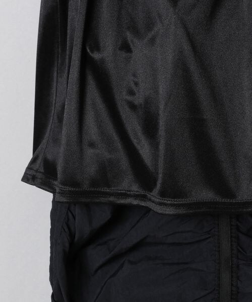 JEANASIS（ジーナシス）の「ナイロンシャーリングスカート（スカート・レディース・ブラック(09)/グレー(12)・FREE）」の10枚目の写真