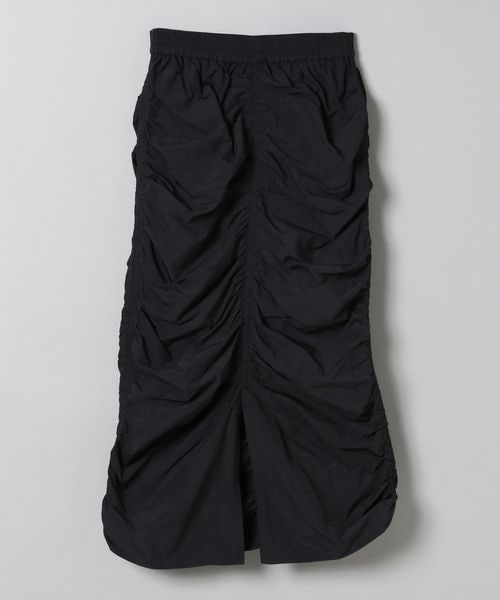 JEANASIS（ジーナシス）の「ナイロンシャーリングスカート（スカート・レディース・ブラック(09)/グレー(12)・FREE）」の5枚目の写真
