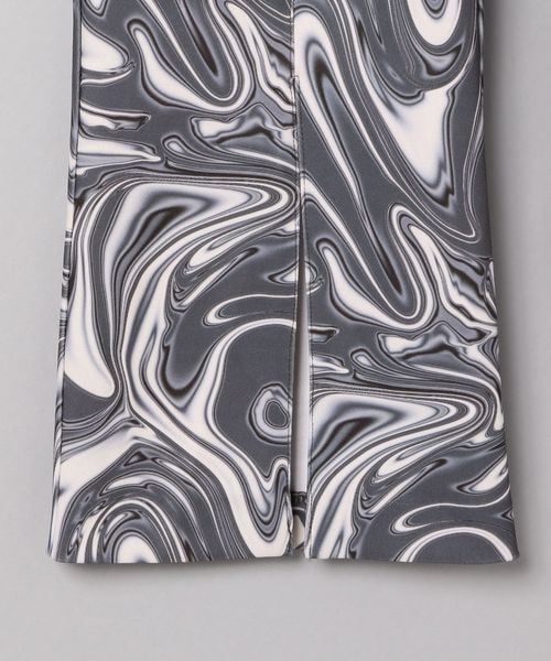 JEANASIS(ジーナシス)の「ナシジマーブルガラフレアパンツ(パンツ・レディース・ブラック系その他(09)/レッド系その他(35)/パープル系その他(93)・FREE)」の10枚目の写真