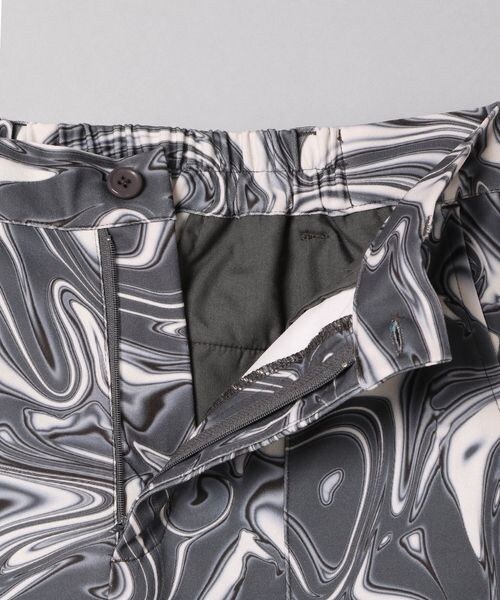 JEANASIS(ジーナシス)の「ナシジマーブルガラフレアパンツ(パンツ・レディース・ブラック系その他(09)/レッド系その他(35)/パープル系その他(93)・FREE)」の8枚目の写真