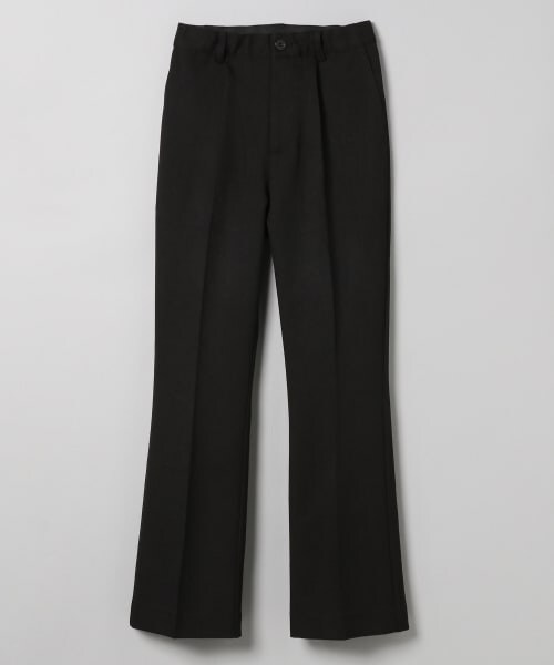 JEANASIS(ジーナシス)の「サスティナブルウールライクカラーフレアパンツ(パンツ・レディース・ブラック(09)/ライトグレー(11)/ピンク(27)/グリーン(73)・S/M)」の1枚目の写真