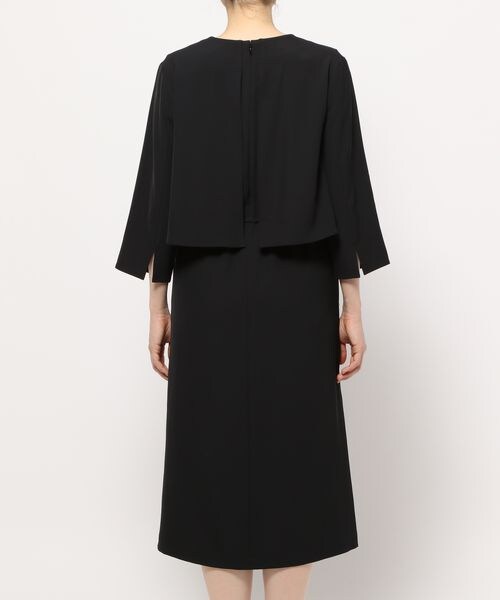 LEPSIM（レプシィム）の「上品サマ見えワンピース（ワンピース/ドレス・レディース・ブラック09/グレージュ51・M/L）」の7枚目の写真