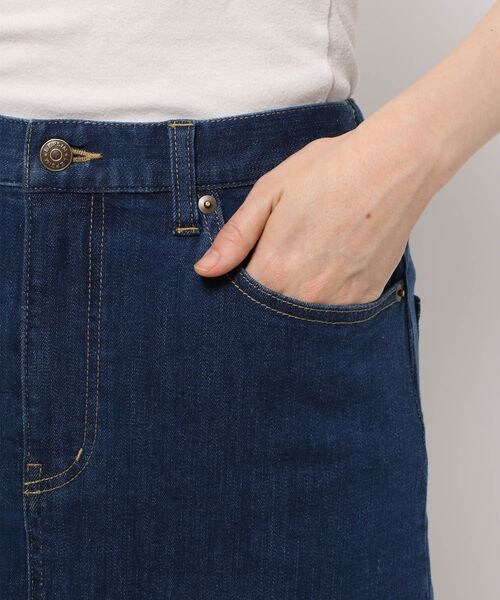 LEPSIM（レプシィム）の「ストレッチロングデニムスカート（スカート・レディース・ホワイト05/グレー15/ブルー85・M/L）」の12枚目の写真